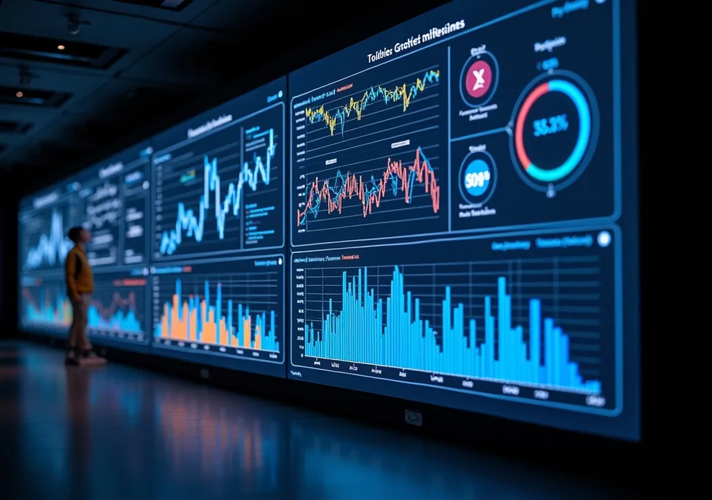 Data visualization on big screen